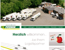 Tablet Screenshot of fromm.de